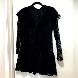 Zara romper dress lace style. Brand new. Size small